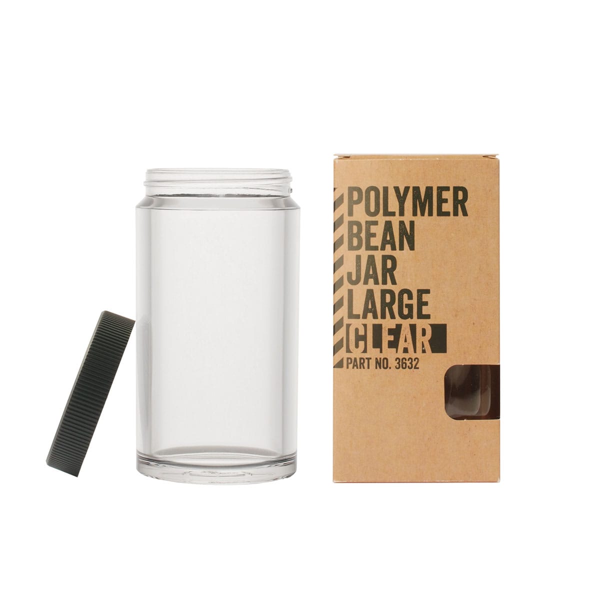 Comandante Large Bean Jar Clear