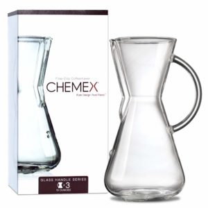 CHEMEX קנקן חליטה עם ידית זכוכית