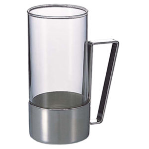 Hario Hot Glass כוס עם ידית פריקה 220 מ"ל
