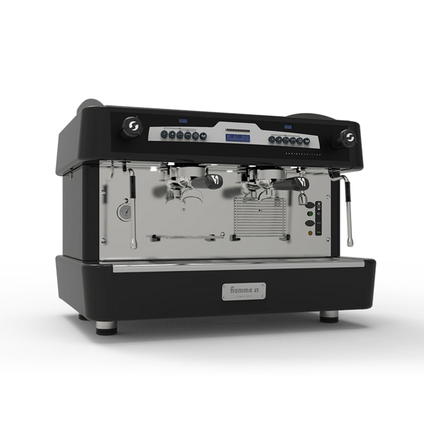 מכונת אספרסו FIAMMA QUADRANT BARISTA 2 DSP שני ראשים שחור