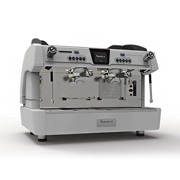 מכונת אספרסו COMPASS MULTI BOILER FIAMMA שני ראשים צבע לבן