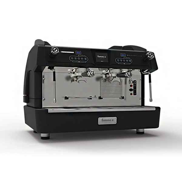 מכונת אספרסו COMPASS MULTI BOILER FIAMMA שני ראשים צבע שחור