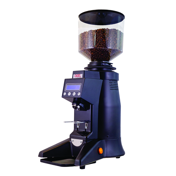 מטחנת קפה בצבע שחור OBEL ON DEMAND 1/3 HP 230V/50Hz סכין 75 מ"מ