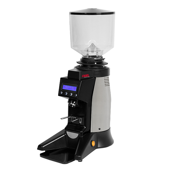 מטחנת קפה צבע אפור OBEL ON DEMAND 1/3 HP 230V/50Hz סכין 75 מ"מ