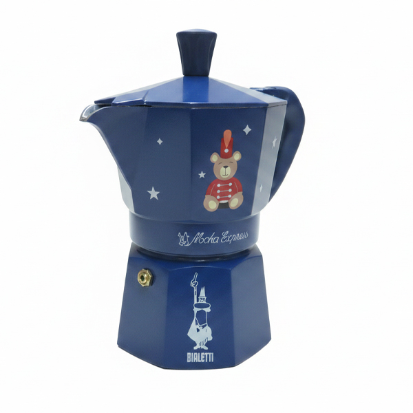 מקינטה MOKA EXPERSS 3 TZ ORSETTO BLU BIALETTI