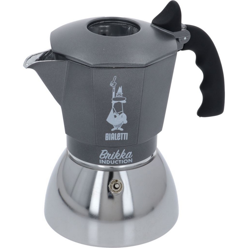 מקינטה 4 כוסות אינדוקציה BIALETTI BRIKKA