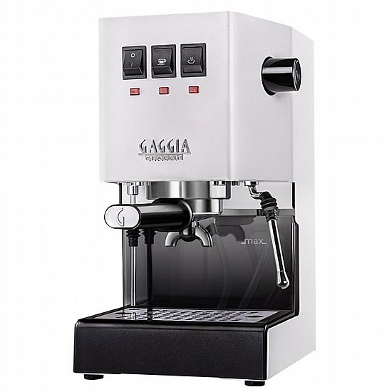מכונת קפה ידנית Gaggia Classic E24 - לבן