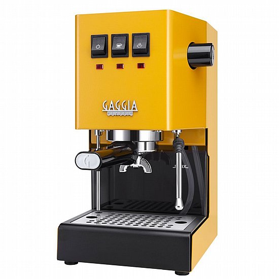 מכונת קפה ידנית Gaggia Classic E24 - צהוב